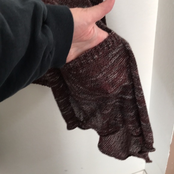 MOSSIMO SUPPLY CO. SOFT LIGHT SWEATER HOODIE SZ XXL MARBLED MAROON EXCELLENT CON - Picture 3 of 7